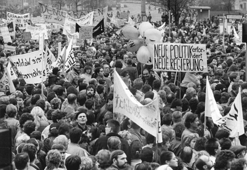 Berlin, Demonstration, 4. November 1989