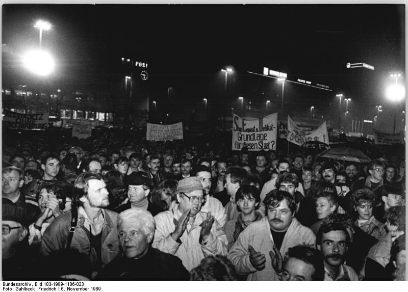 Leipzig, Montagsdemonstration, 6. November 1989